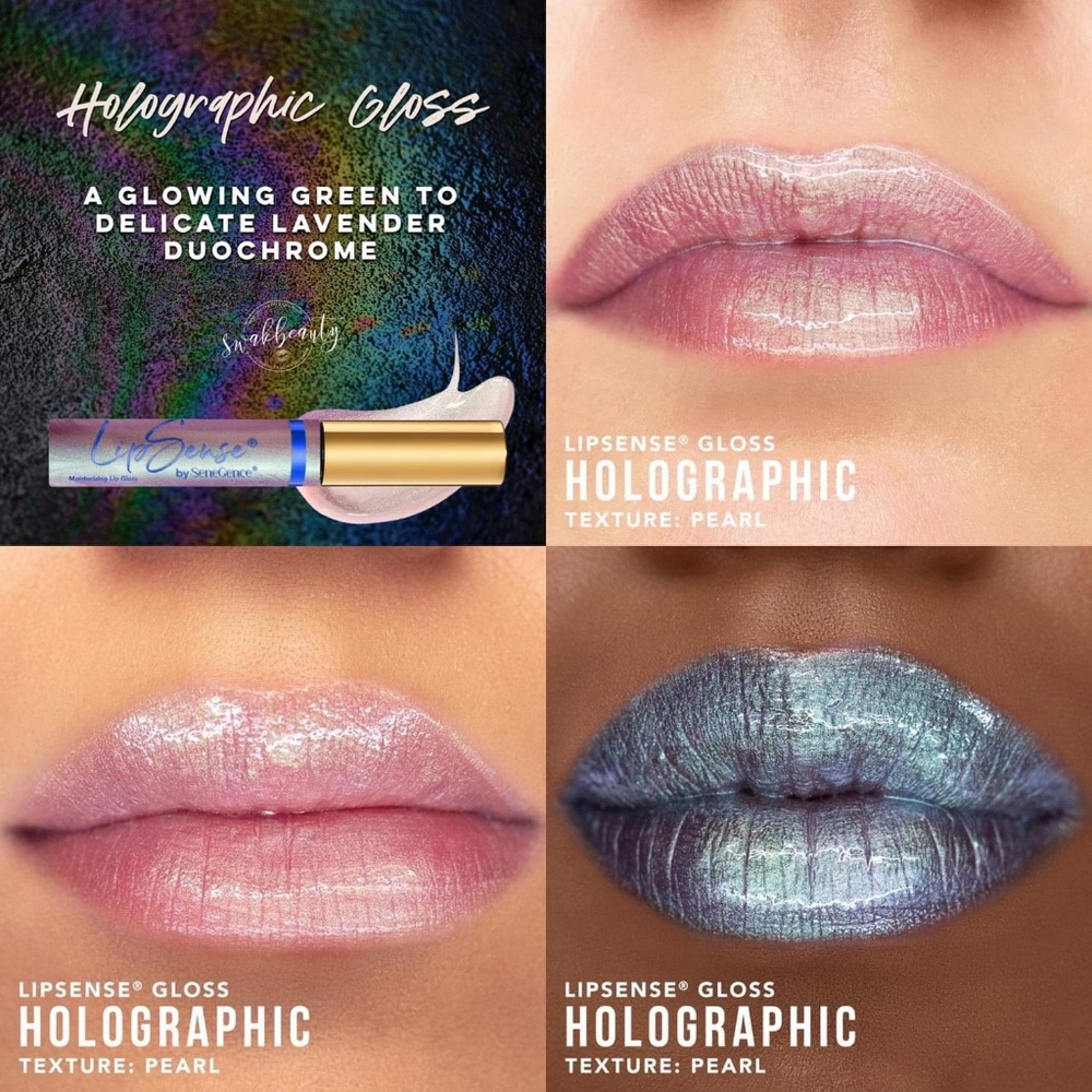 Limited Edition Holographic Lipsense Lipgloss